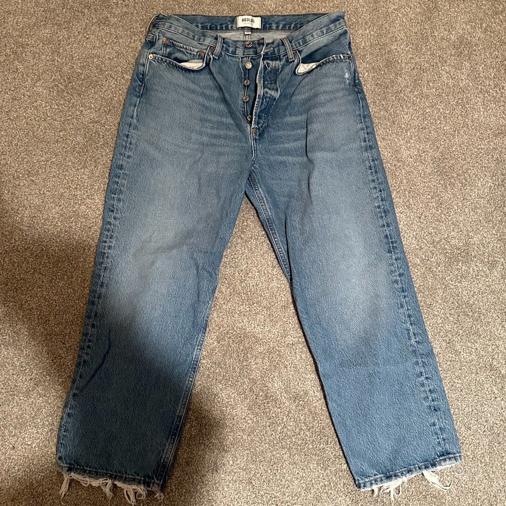 AGOLDE 90s Crop Jeans